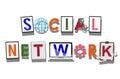 Social Network Social Media Technology Connected Concept
