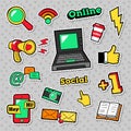 Social Network Technology Stickers