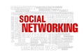 Social networking concept Royalty Free Stock Photo