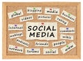 Social networking concept Royalty Free Stock Photo