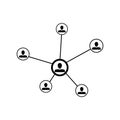 Social networking for job communication