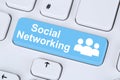 Social networking or media internet online friendship communicat