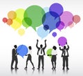 Social networking People Vector Royalty Free Stock Photo