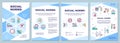 Social norms brochure template