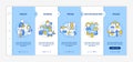 Social role example onboarding vector template