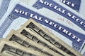 Social Security Cards and Cash Money