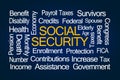 Social Security Word Cloud