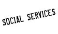 Social Services rubber stamp