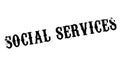 Social Services rubber stamp