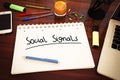 Social Signals