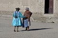 Social talk of senior Indian women, Bolivia