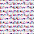 Social technology and networking icon background pattern Royalty Free Stock Photo