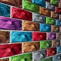 Social Wall Build Together Royalty Free Stock Photo