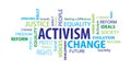 Activism Word Cloud