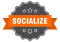 socialize label