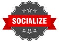 socialize label