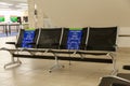 Pandemic Covid-19 Airport Seating Royalty Free Stock Photo