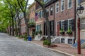 Society Hill historic neighborhood of Philadelphia