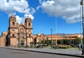 Society of Jesus church Plaza de Armas Cuzco Peru in City of Cuzco, in Peru.