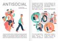 Sociopathy Infographics Book Pages