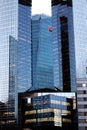 bank Societe generale headquarters and trust in La defense Paris business district france