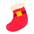 sock christmas gifts fireplace sweets icon element