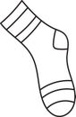 Sock Clothes Outline