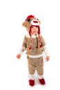 Sock Monkey Halloween Costume Royalty Free Stock Photo