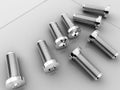 Socket Cap Screws Royalty Free Stock Photo