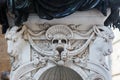 Socket detail of the statue of Perseus in Florence