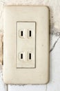Socket, electrical outlet Royalty Free Stock Photo