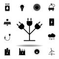 socket, sprout icon . Set of alternative energy illustrations icons. Can be used for web, logo, mobile app, UI, UX