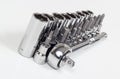 Socket And tool set Royalty Free Stock Photo