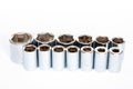 Socket wrench set Royalty Free Stock Photo