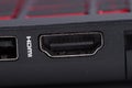 Sockets HDMI port of laptop