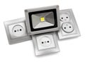 Sockets and led spotlight