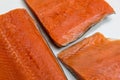 Sockeye Salmon fillet Royalty Free Stock Photo