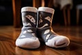 socks booties pairs keeps babys feet warm Royalty Free Stock Photo