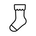 Beautiful, meticulously designed Socks icon Royalty Free Stock Photo