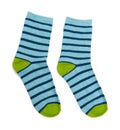 Socks isolated on the white Royalty Free Stock Photo