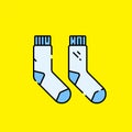 Socks Line Icon