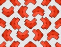 Socks pixel art pattern seamless. Sock 8 bit background. pixelated texture