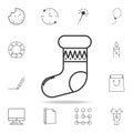Sockss line icon. Detailed set of web icons and signs. Premium graphic design. One of the collection icons for websites, web desig