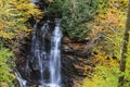 Soco Falls near Cherokee, NC Royalty Free Stock Photo