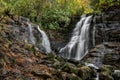 Soco Falls Waterfall