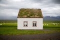 Sod Roof House Royalty Free Stock Photo