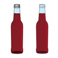 Soda bottle vector