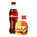 Soda and Burger