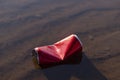 Soda Can In Shallow Water