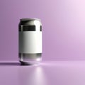 Soda drink or beer can, metail container for liquids, generic blank product packaging mockup Royalty Free Stock Photo